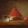 Photograph of painting “The Basket of Wild Strawberries” by artist Jean Siméon Chardin