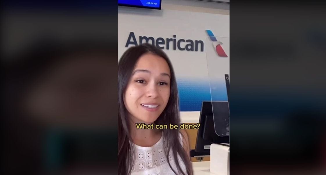 Screenshot of @erikakullberg’s TikTok video with text that reads “What can be done?”
