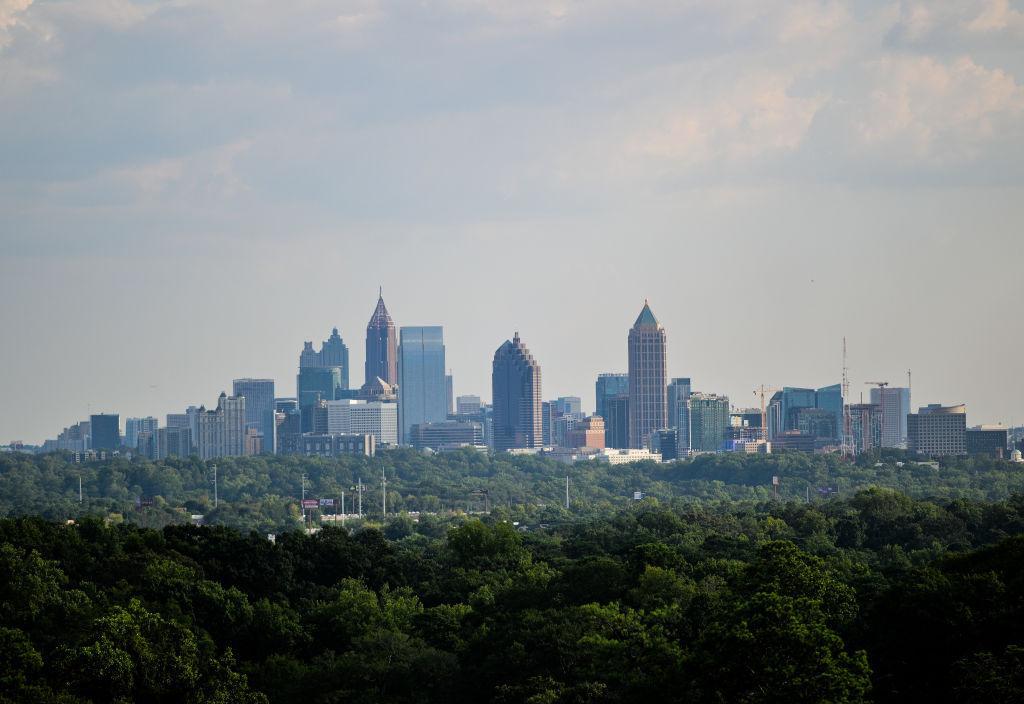 Skyline of Atlanta, Georgia, 2023